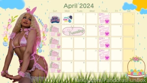 Here s the schedule for april 2024 steamy streams will be held here
