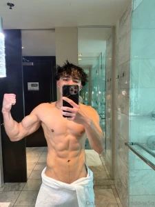 Swipe to remove towel