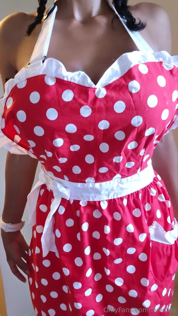 Tera got me this apron for my bday from many years ago 