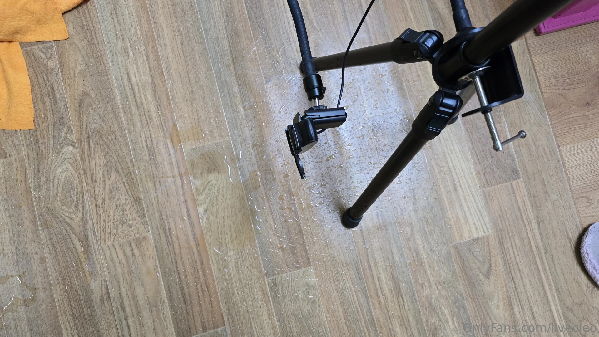 Austyn nearly wet my camera 