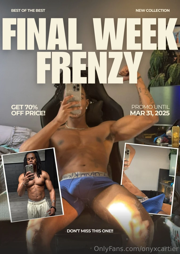 Final week frenzy ready to unlock my most exclusive moments step 