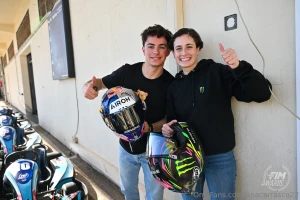 Some action today with all the fim world champions now all set and part 6