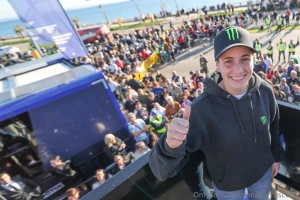 Some action today with all the fim world champions now all set and part 2