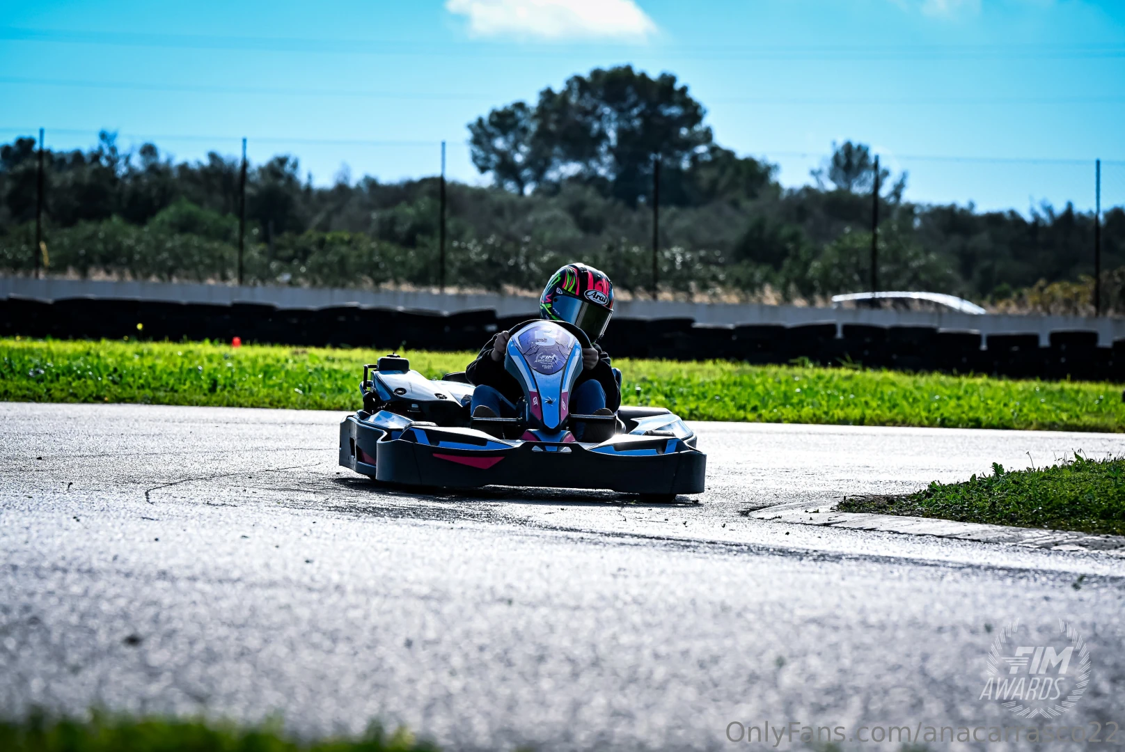 Some action today with all the fim world champions now all set and part 1 