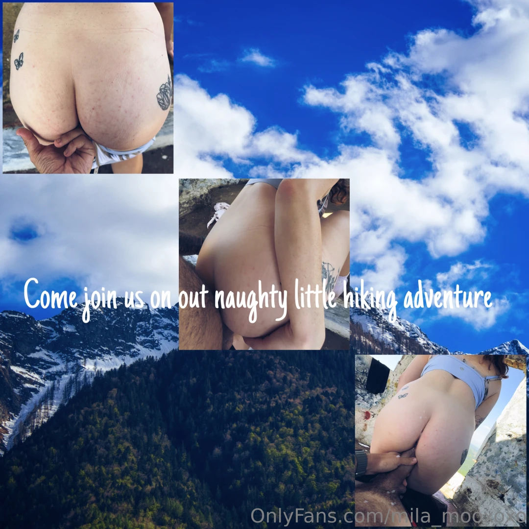 Mountain climax wet wild and uninhibited join us on a sultry hike 