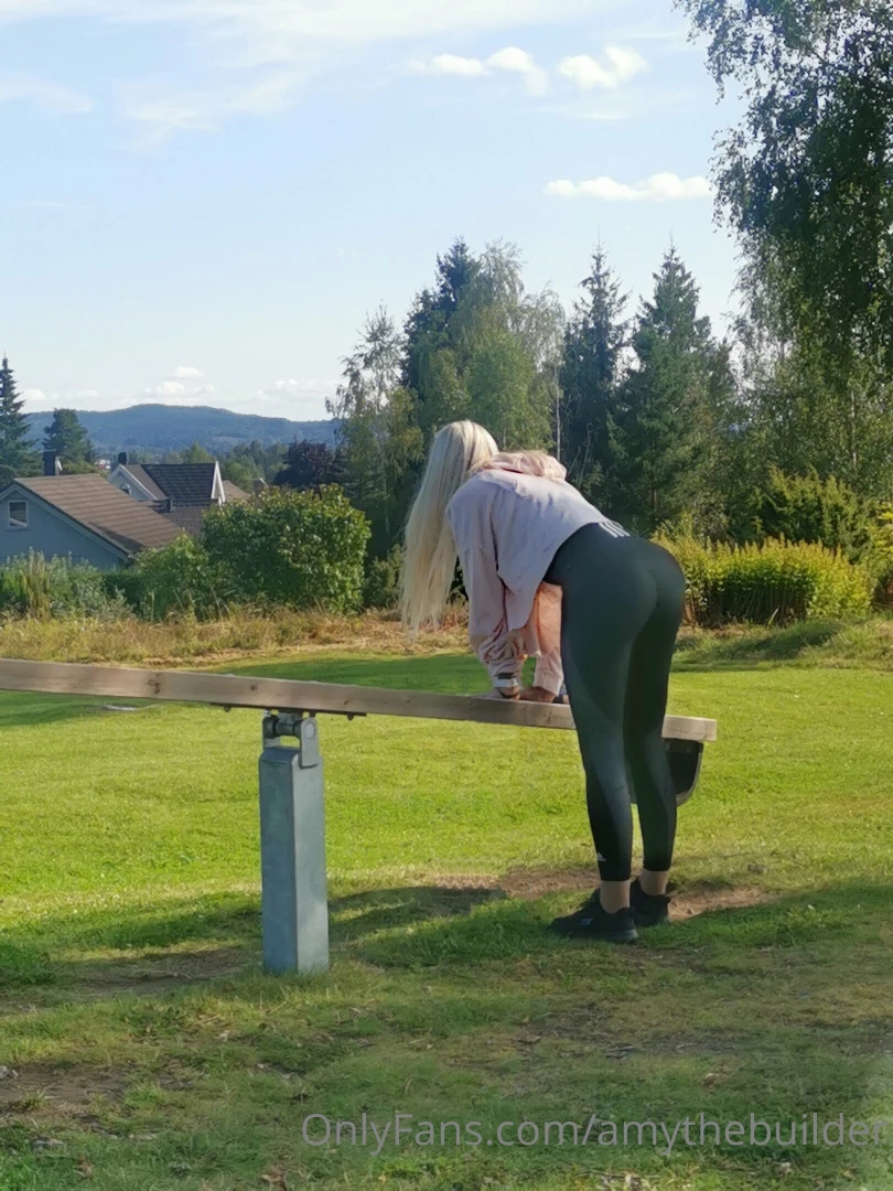 Nothing like going to the kids park to play by yourself 