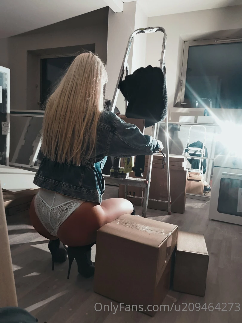 Got to safety check ladder first 