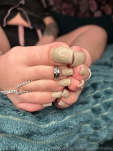 Beautiful long toenails part 2