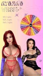 Let s play a game babe tip me 15 for 1 spin 25 for 2 spins and 40 for