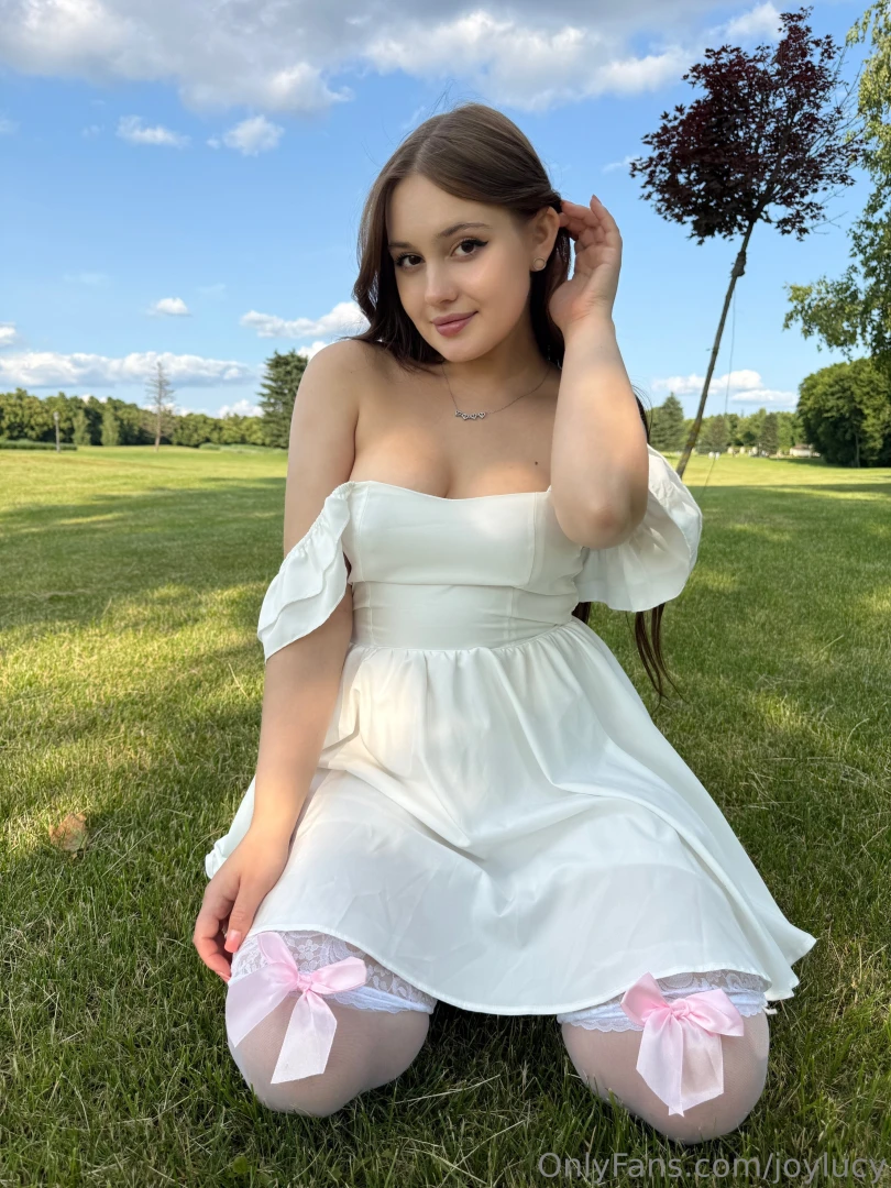 I slipped into this soft little white dress today and honestly it hugs 