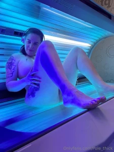 Tanning but make it more hot