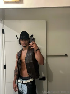 Save a horse ride this cowboy the best part s behind the lock ready to