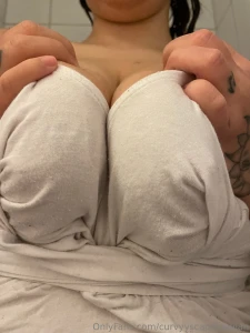 I got wet in the shower after this