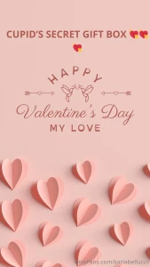 Cupid s secret gift box empty your balls watching me pleasure my tight