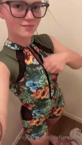 Excuse the messy bathroom