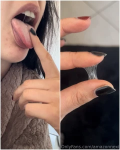 Having fun with my juice while ovulating - i was so curious to find