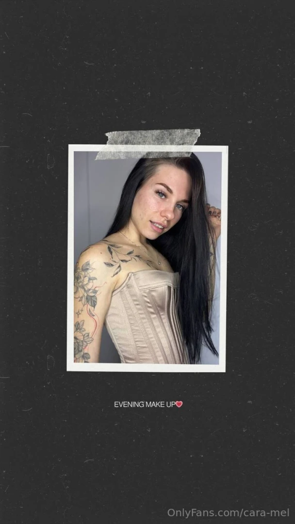 My evening makeup before party you know what was after 