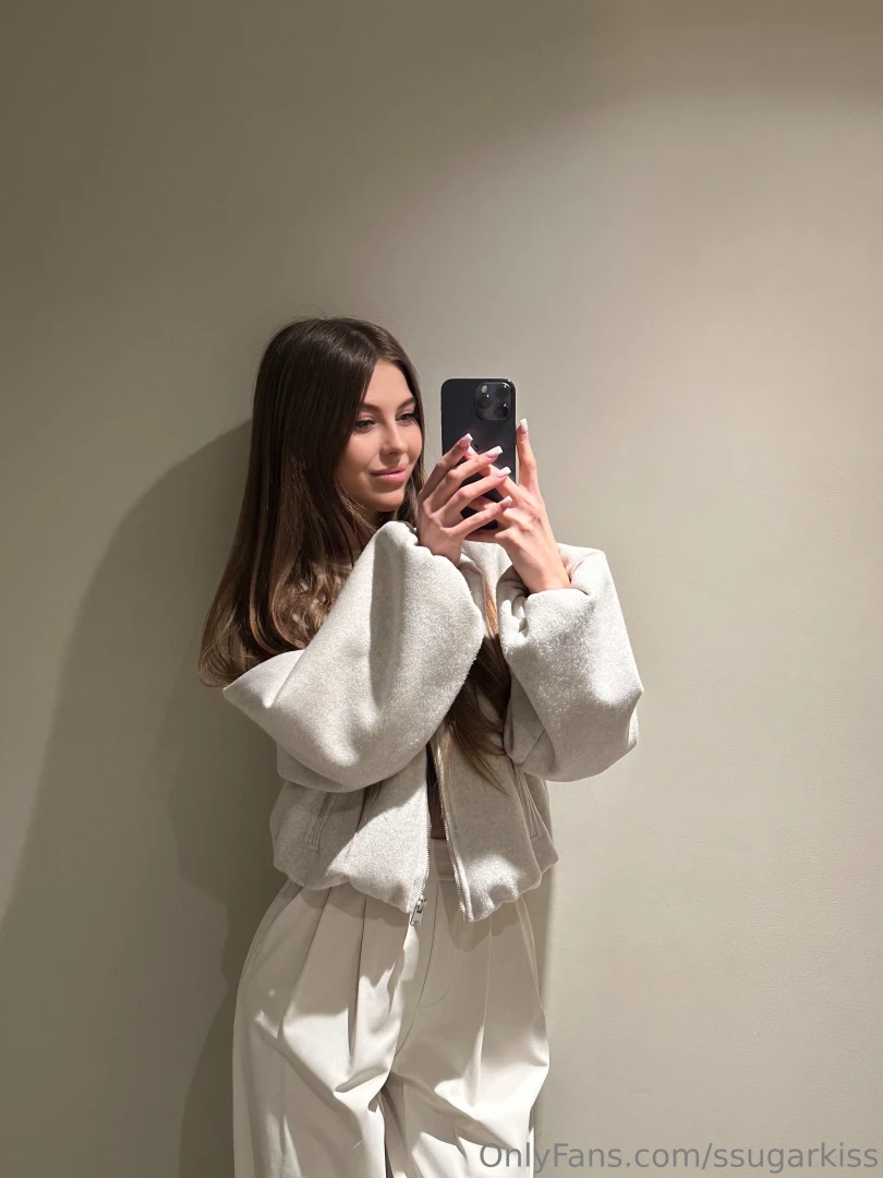 Quick mirror check before heading out ready to enjoy the day where are 