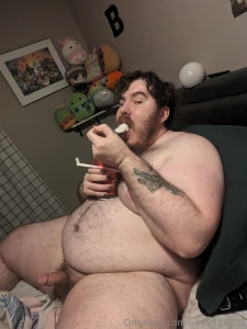Big ice cream eat love just sitting and gorging myself on things part 12