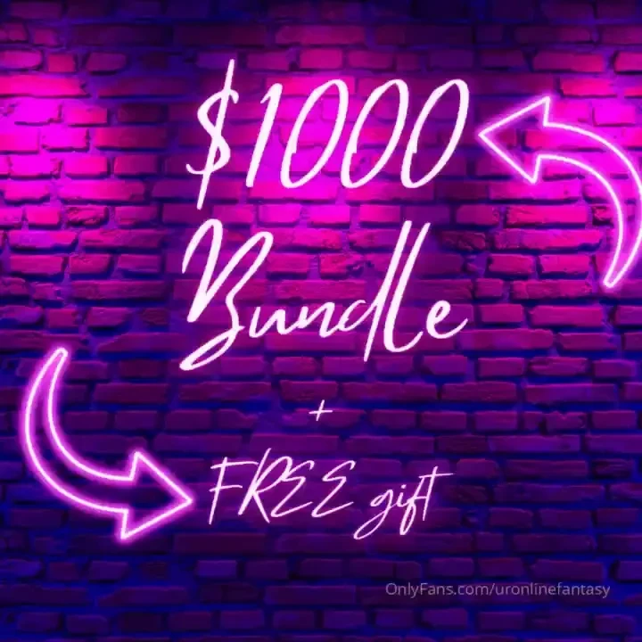 Be fast fastest fan to tip 10 gets a hot 1000 bundle and a naughty 