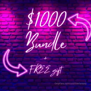 Be fast fastest fan to tip 10 gets a hot 1000 bundle and a naughty