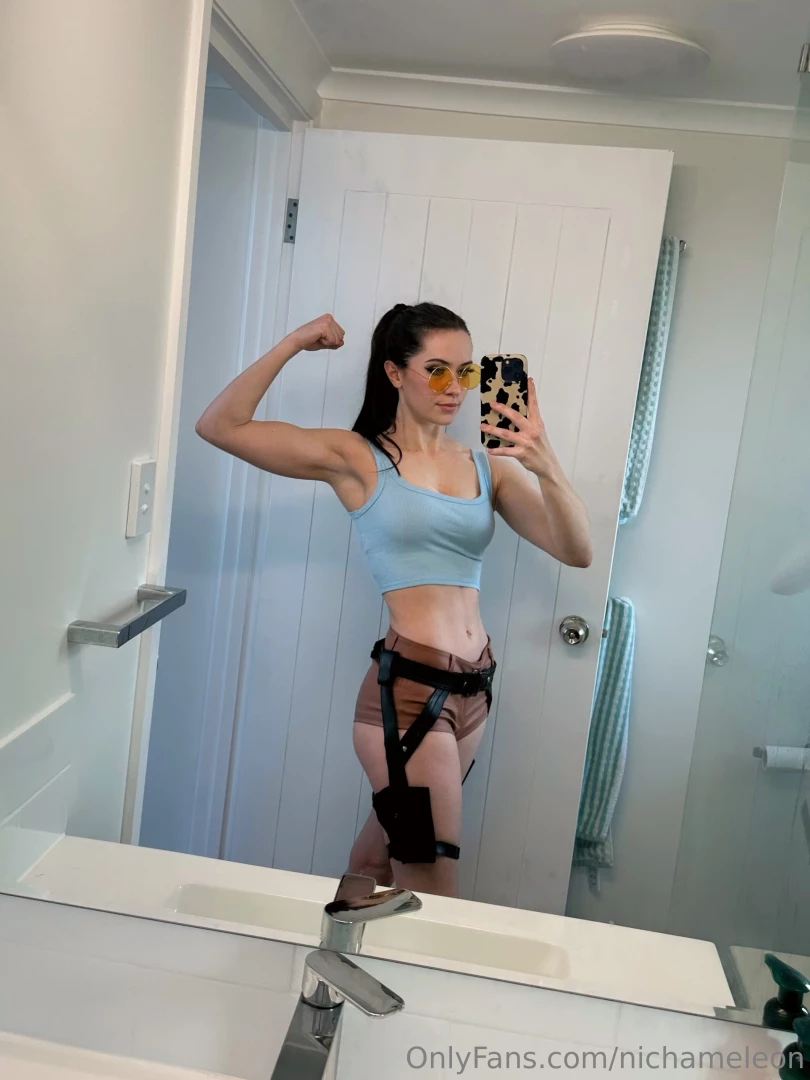 Lara croft pole dancing video has been posted on my page go check it part 2 