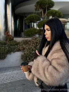 Warm coffee in hand fresh air and laughter filling the streets the