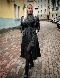 In my favorite leather coat i feel brave on the streets of this city