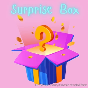 First fan to tip gets my ultimate surprise box full of videos and