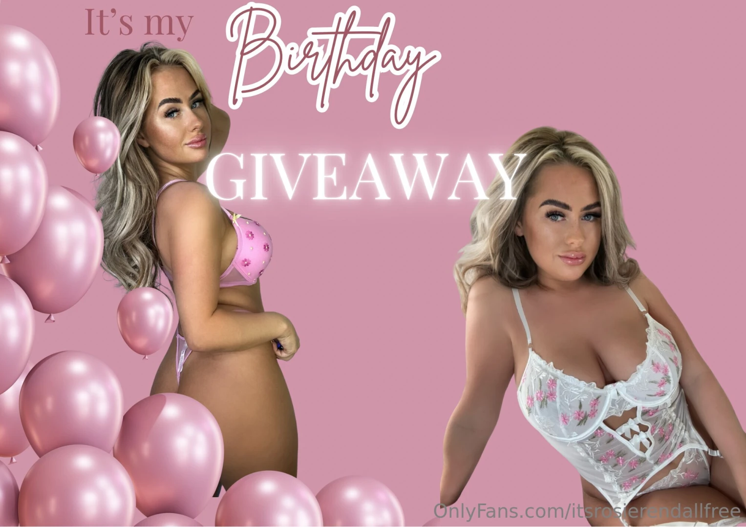 My birthday is in june so this month i am giving away massive bundles 