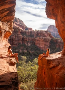 Subway cave in sedona kinda cant believe we pulled this one off this part 1