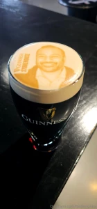 Wonderful experience at the guiness brewery funded by a loyal white part 2