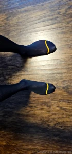 Black sheers are ideal for jerking off to after work sheers nylons part 7