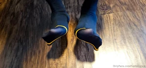 Black sheers are ideal for jerking off to after work sheers nylons part 4