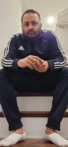 Tracksuit and white socks