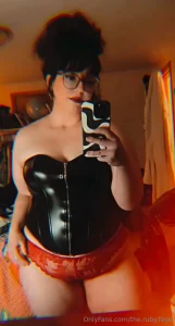 New corset gifted by a lovely fan i can t wait to make some fun