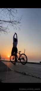 Before the sun goes down we should have time for a workout and an