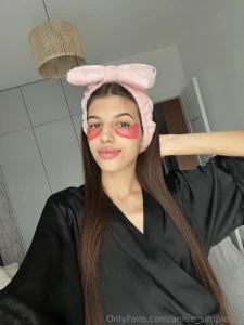 My morning routine is my favorite robe patches a little self-care and