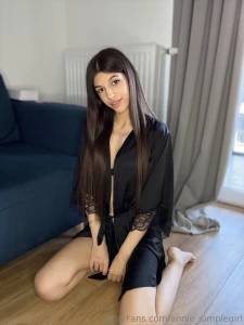 I love home outfits and especially this black silk robe what do you