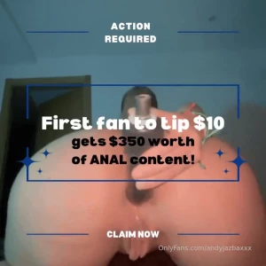First fan to tip gets my new anal content part 1