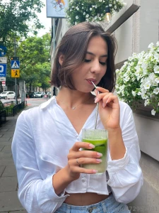 In summer the water in my body turns into iced lattes or mojitos right