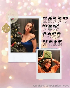 Happy new year 2025 my good ones may this year bring with it joy