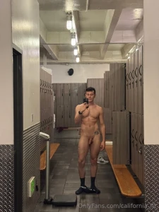 You walk into the locker room and i m standing there like this what