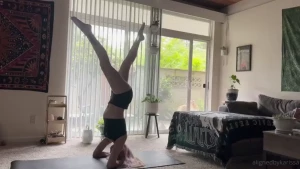 I love practicing yoga it teaches patience strength and stillness it