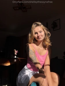 Soaking up the sun letting it kiss every inch