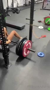 Gave a 425 hip thrust a good shot totally cold lol don t worry i will