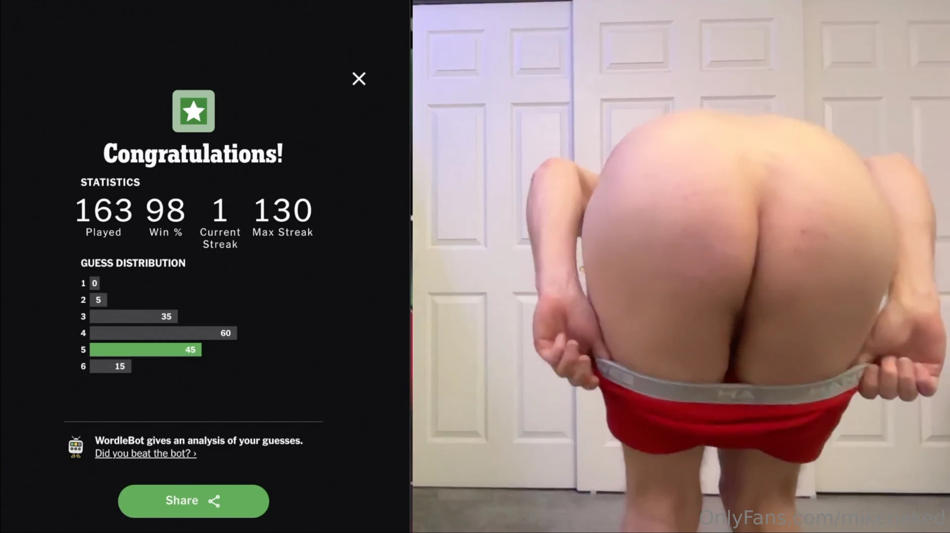 Stripwordle game 8 mar 23 redemption here s a short and sweet victory 