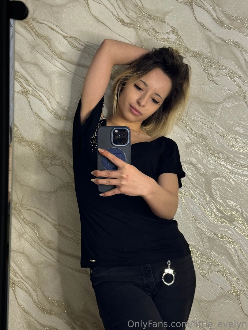 Put your hands up you are under arrest have you noticed my handcuffs 