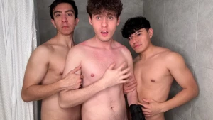 Emocionado por que estos hombres me hagan algo rico carajooo