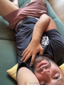 Omg just laying there and melting while touching a little feels great part 5